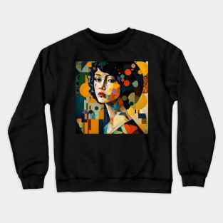 Asian Abstract #28 Crewneck Sweatshirt